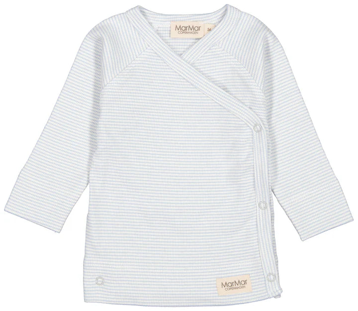 MarMar Tut Wrap LS Blouse - Cloud
