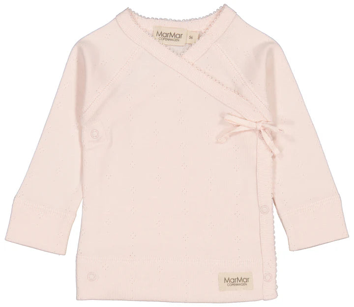 MarMar Tut Wrap LS Blouse - Pink Dahlia