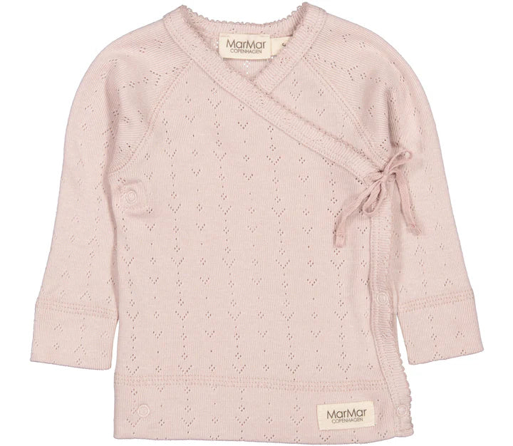 MarMar Tuti Wrap LS Blouse -Faded Rose