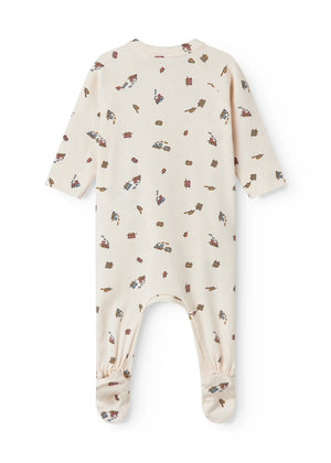 MARMAR TRAIN PRINT PYJAMAS