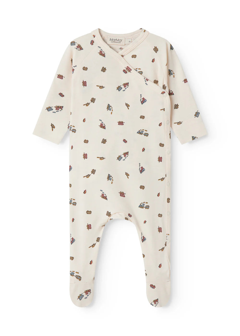 MARMAR TRAIN PRINT PYJAMAS