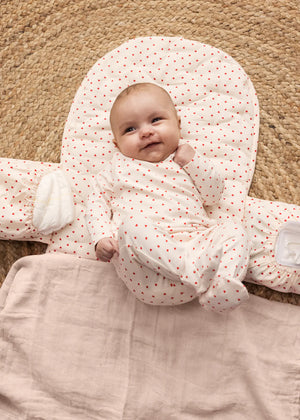 MARMAR HEART PRINT JUMPSUIT