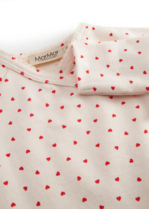 MARMAR HEART PRINT JUMPSUIT