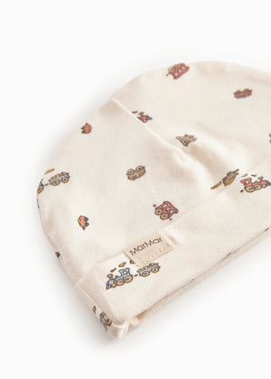 TRAINS PRINT HAT