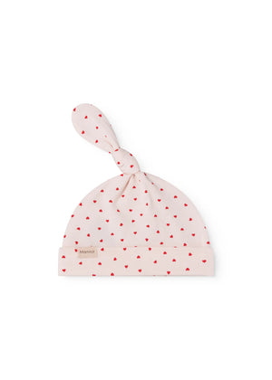 HEART PRINT HAT