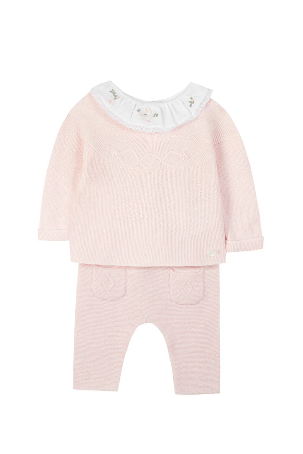 Tartine et Chocolat PINK knit 2 piece