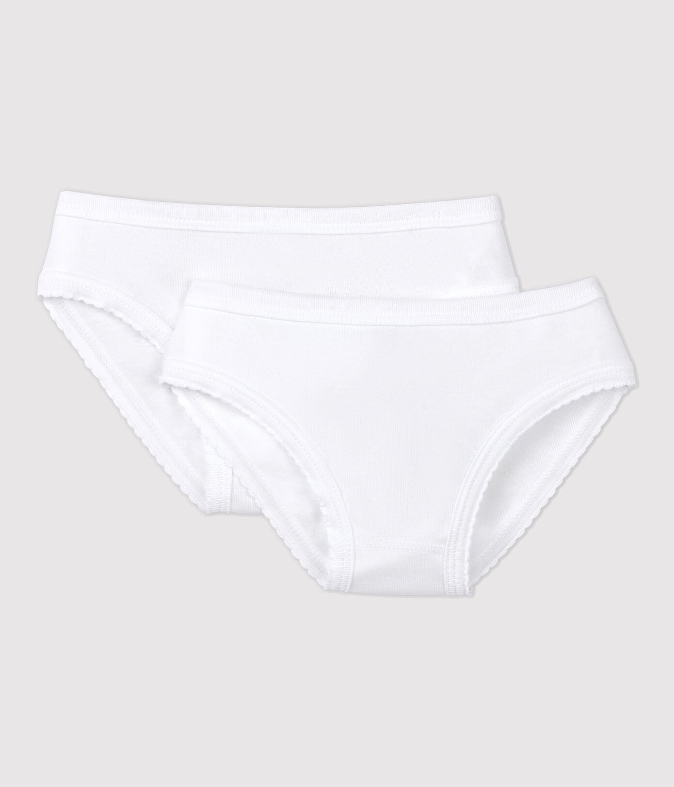 2 PACK WHITE UNDERWEAR
