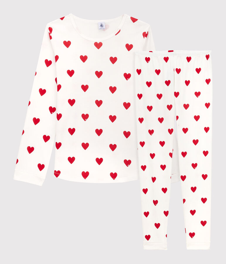 HEART PRINT PYJAMAS