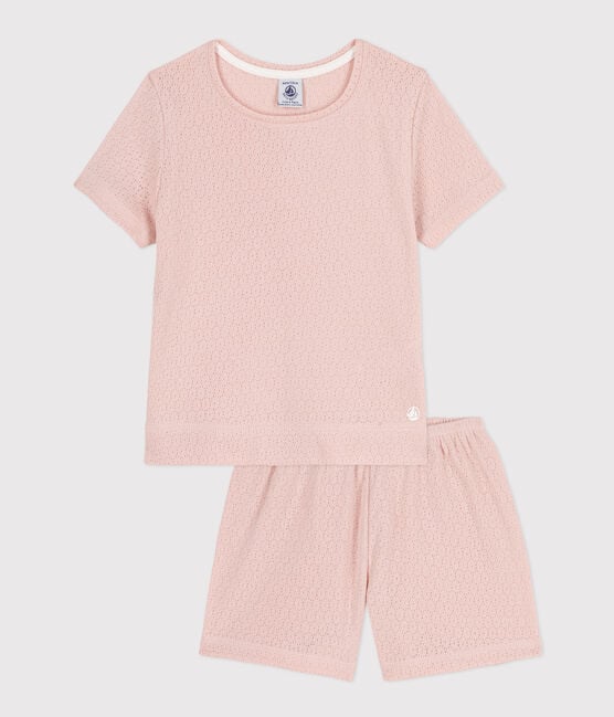 PINK SHORT POINTELLE PYJAMAS