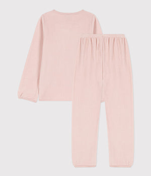 pink velour pyjamas