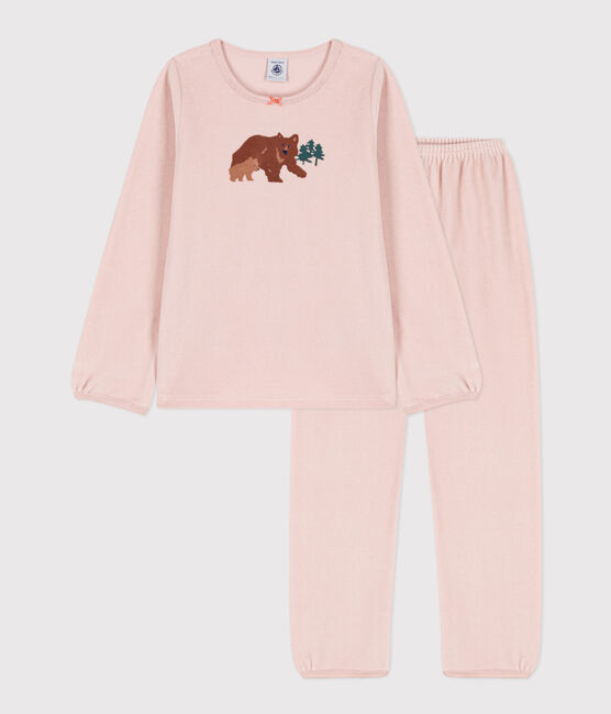 pink velour pyjamas