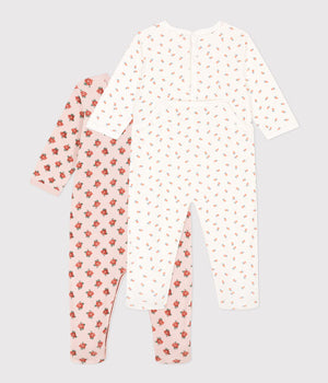 2 pack floral pyjamas