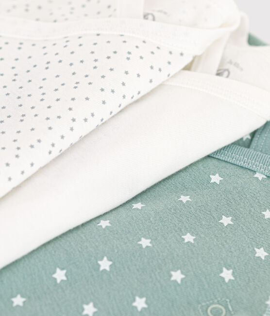 3 PACK LONG SLEEVES STAR CROSSOVER BODYSUIT