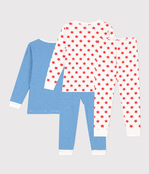 2 pack stars cotton pyjamas