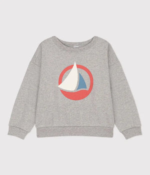 grey boat sweatshirt