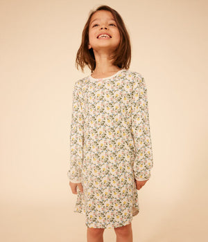 FLORAL COTTON NIGHTGOWN
