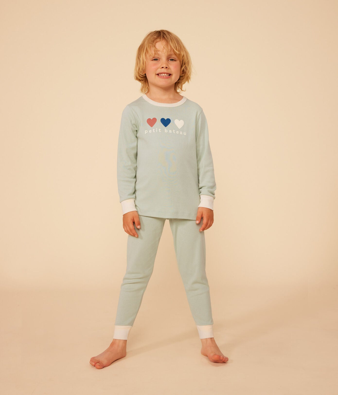 COTTON UNISEX HEART PYJAMAS