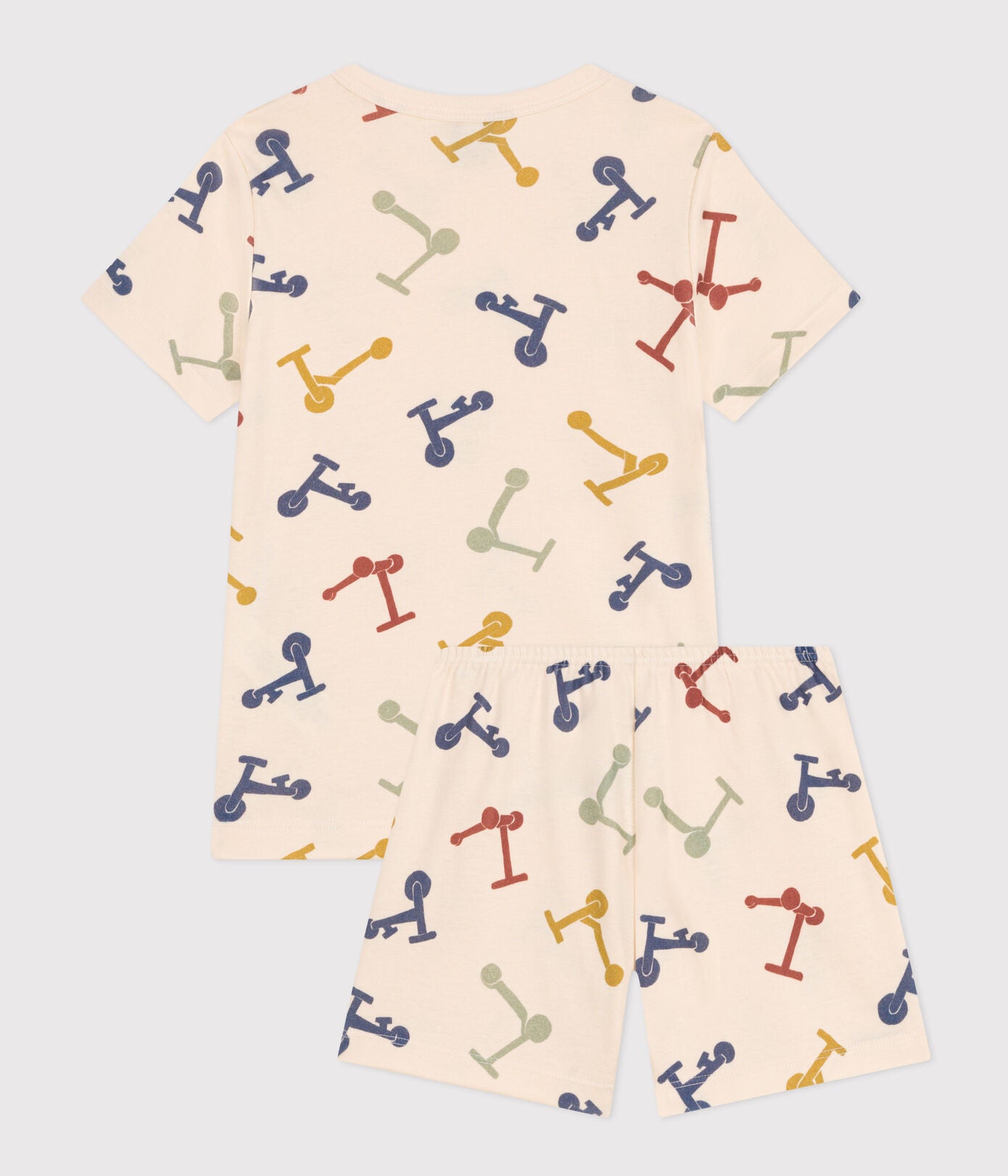 MULTICOLOR SCOOTER SHORT PYJAMAS