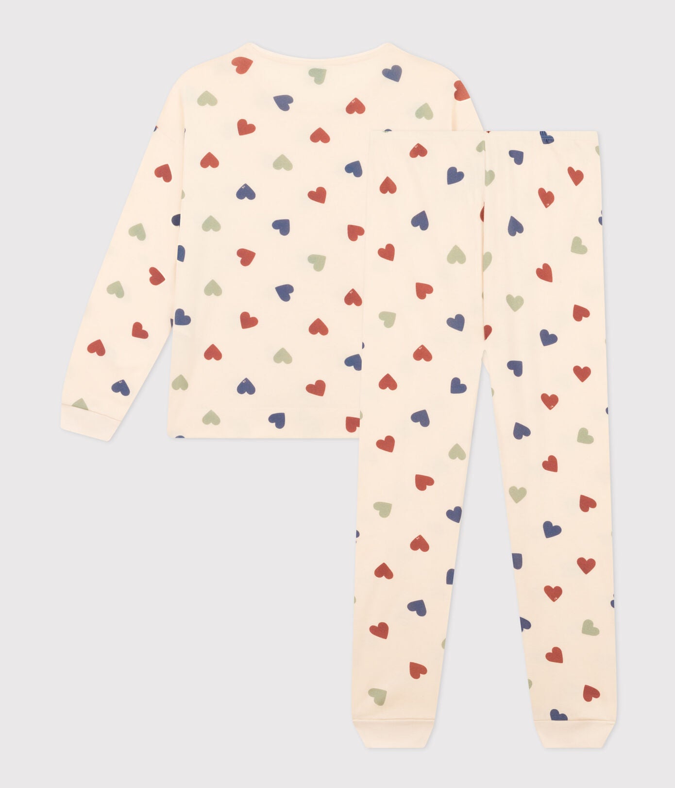 WOMEN MULTICOLOR HEART PYJAMAS