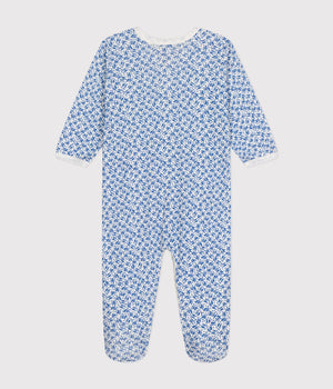 FLOWER PRINT COTTON PYJAMAS