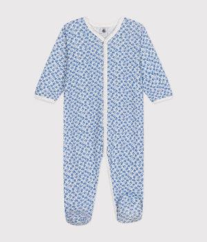 FLOWER PRINT COTTON PYJAMAS