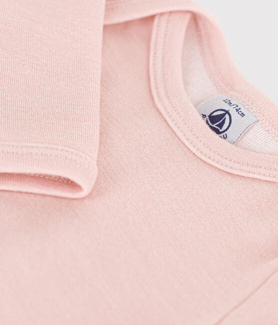 PINK WOOL UNDERSHIRT