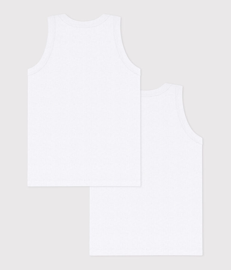 BOYS SLEEVELESS UNDERSHIRTS