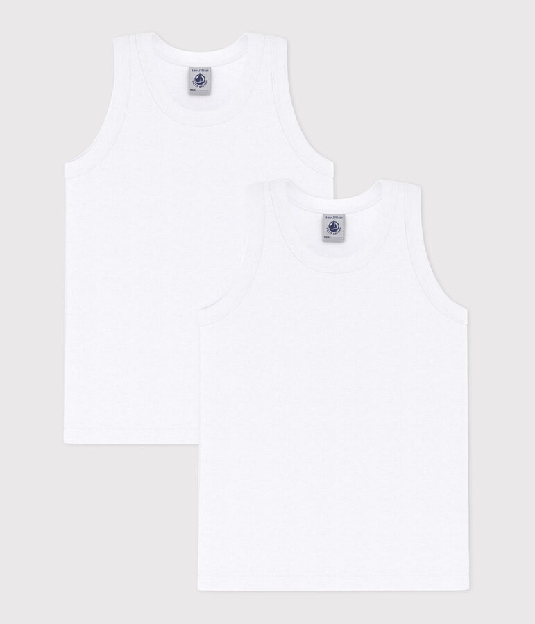 BOYS SLEEVELESS UNDERSHIRTS