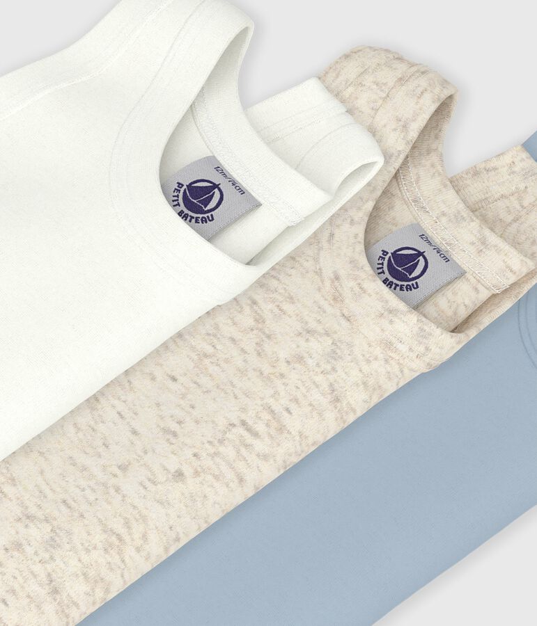 3 PACK SLEEVELESS BODYSUITS