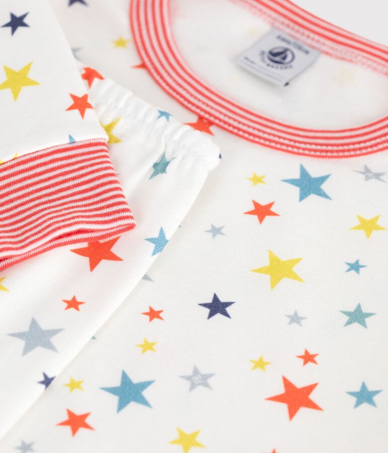 COTTON PYJAMAS WITH STAR PRINT