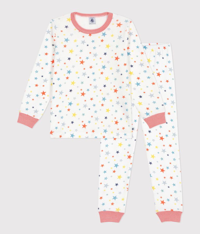 COTTON PYJAMAS WITH STAR PRINT