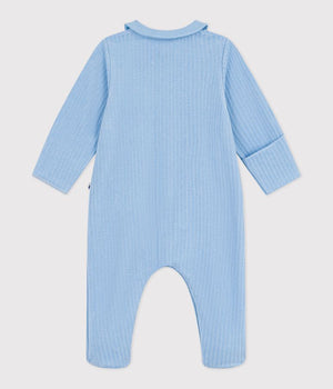 BLUE VELOUR PYJAMAS