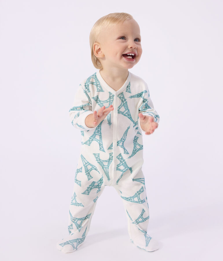 COTTON PYJAMAS WITH EIFFEL TOWER PRINT