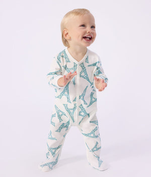 COTTON PYJAMAS WITH EIFFEL TOWER PRINT