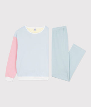 STRIPED COTTON PYJAMAS