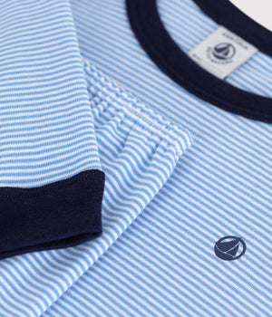 STRIPED COTTON PYJAMAS