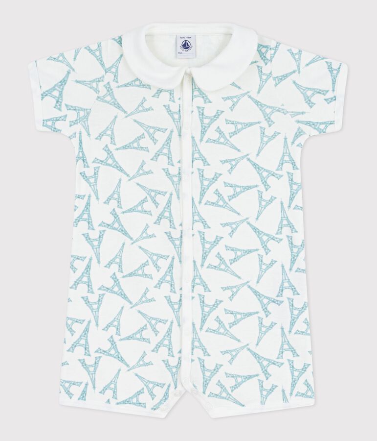 SHORT ONE PIECE WITH COLLAR