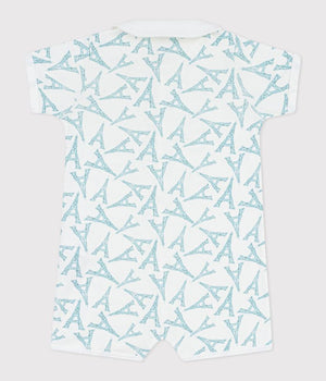 SHORT ONE PIECE WITH COLLAR