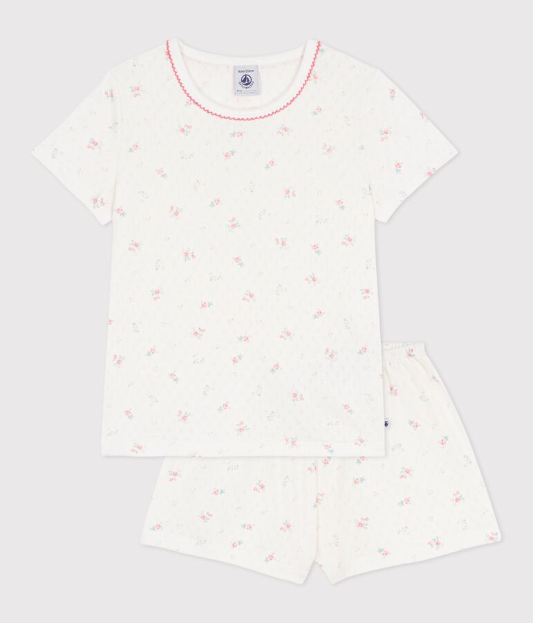 SHORT PYJAMA WITH FLORAL PRINT