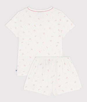 SHORT PYJAMA WITH FLORAL PRINT