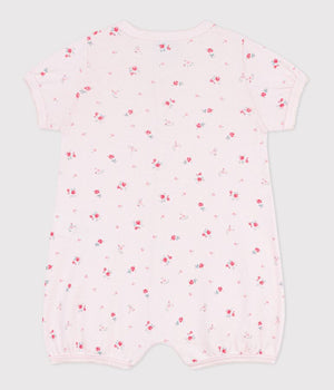 FLORAL COTTON BABY ROMPER