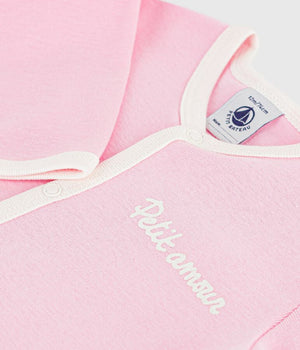 PLAIN COTTON BABY PYJAMAS