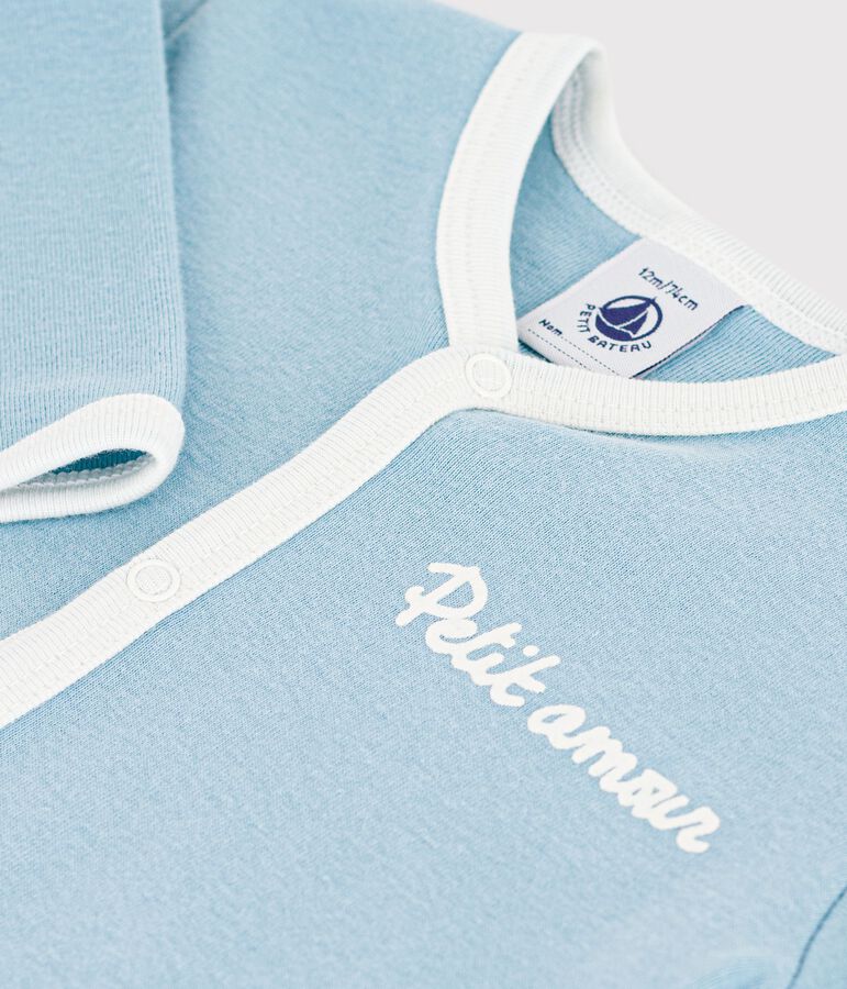 PLAIN COTTON BABY PYJAMAS