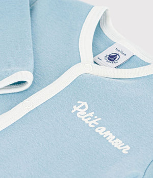 PLAIN COTTON BABY PYJAMAS