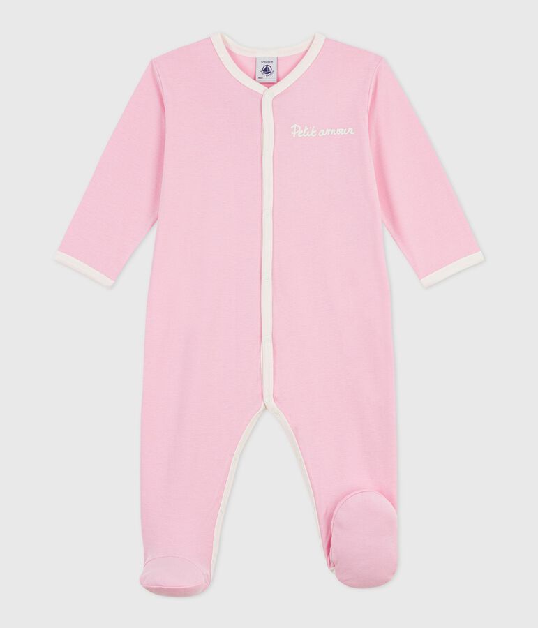 PLAIN COTTON BABY PYJAMAS