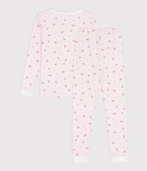 FITTED COTTON FLORAL PRINT PYJAMA