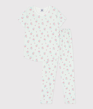 FLORAL SHORT-SLEEVED COTTON PYJAMAS