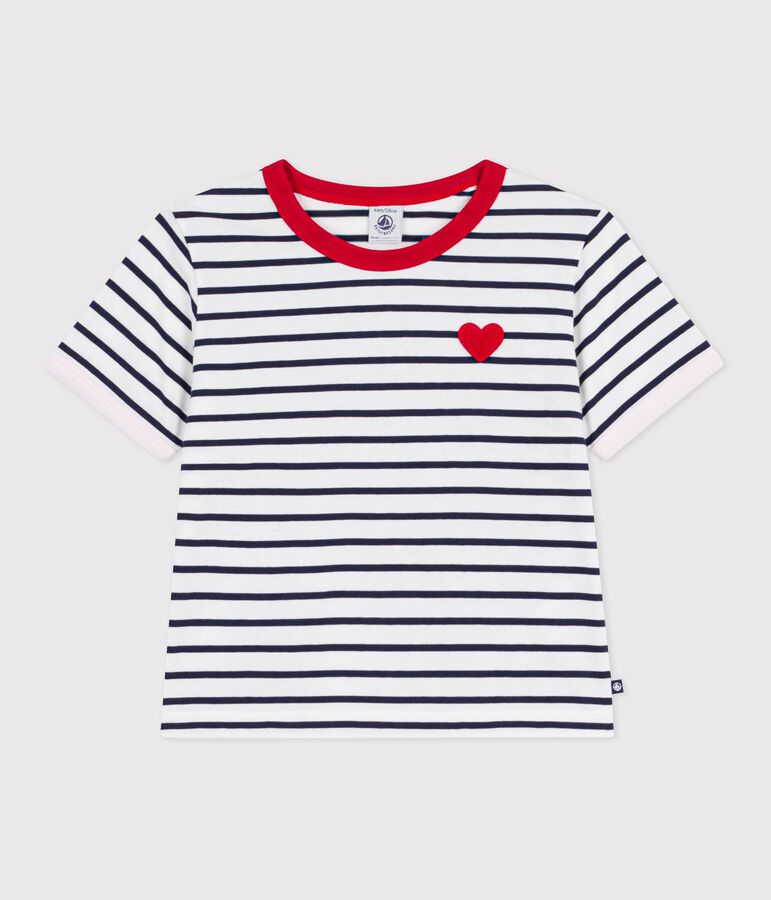 STRIPED COTTON TEE SHIRT