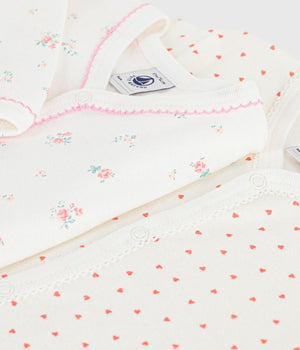 PRINTED COTTON BABY PYJAMAS