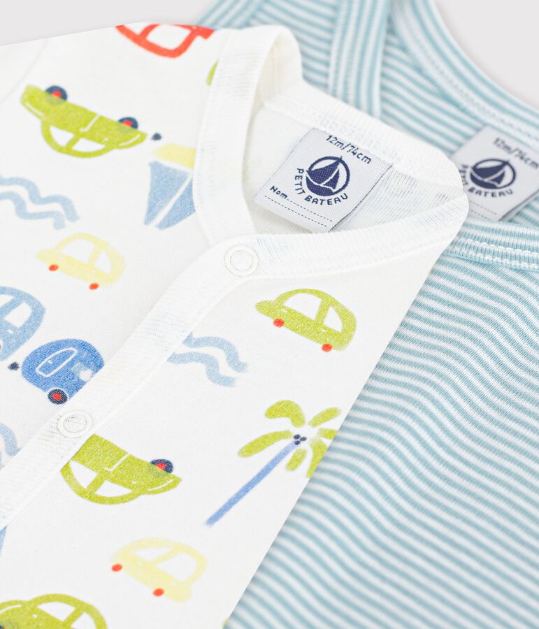 SHORT COTTON ONE PIECE